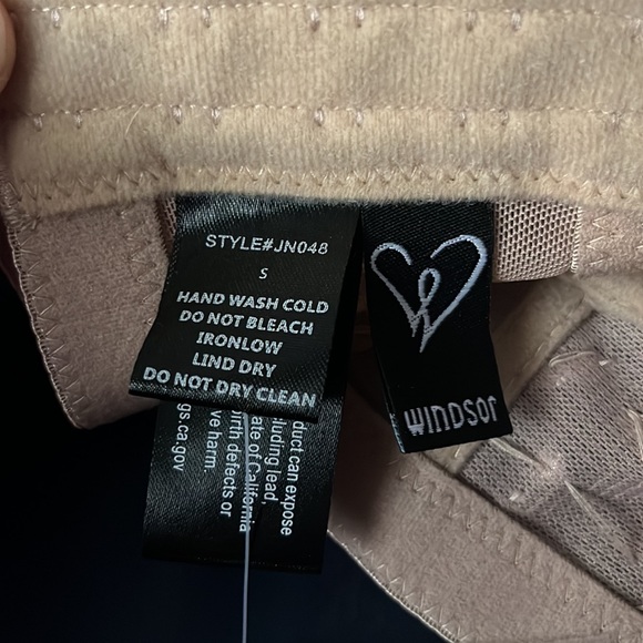 Bustier -Taupe sequence - Picture 3 of 5